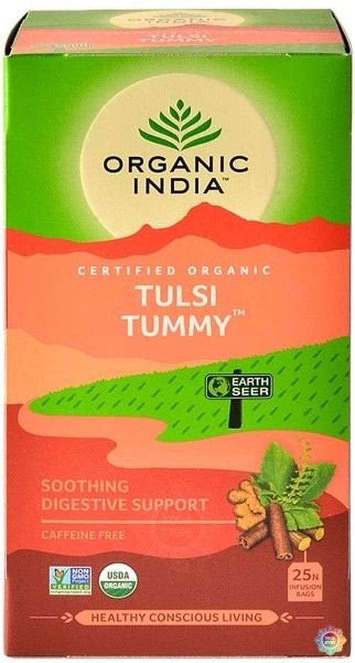 Organic India Tulsi Wellness (Tummy) – správné trávení BIO, 25 sáčků