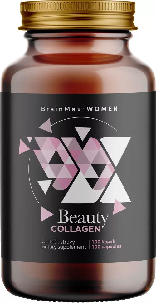 BrainMax Women Beauty Fish Collagen, mořský rybí kolagen Naticol