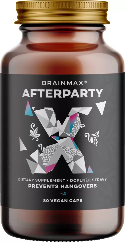 BrainMax AFTERPARTY, doplněk pro zmírnění kocoviny