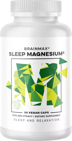 BrainMax Sleep Magnesium®, 320 mg, (Hořčík, GABA, L-theanin, B6)