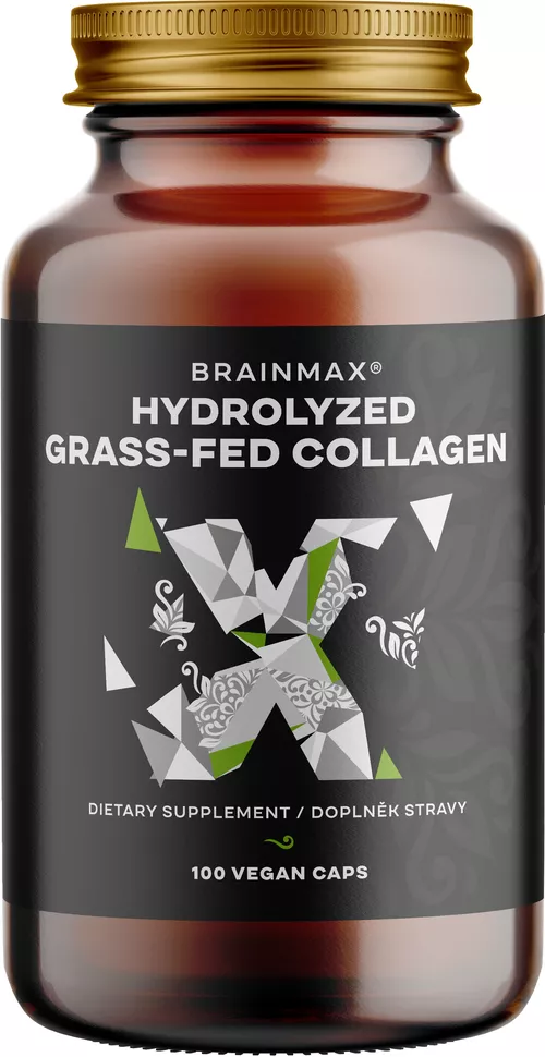 BrainMax Hydrolyzovaný GrassFed Collagen (kolagen z krav krmených trávou)