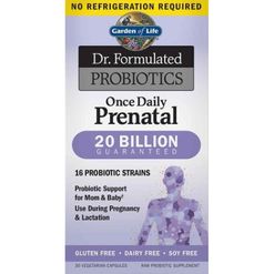 Garden of life Dr. Formulated Probiotics once daily Prenatal (probiotika pro těhotné), 16 kmenů, 20 mld CFU, 30 rostlinných kapslí